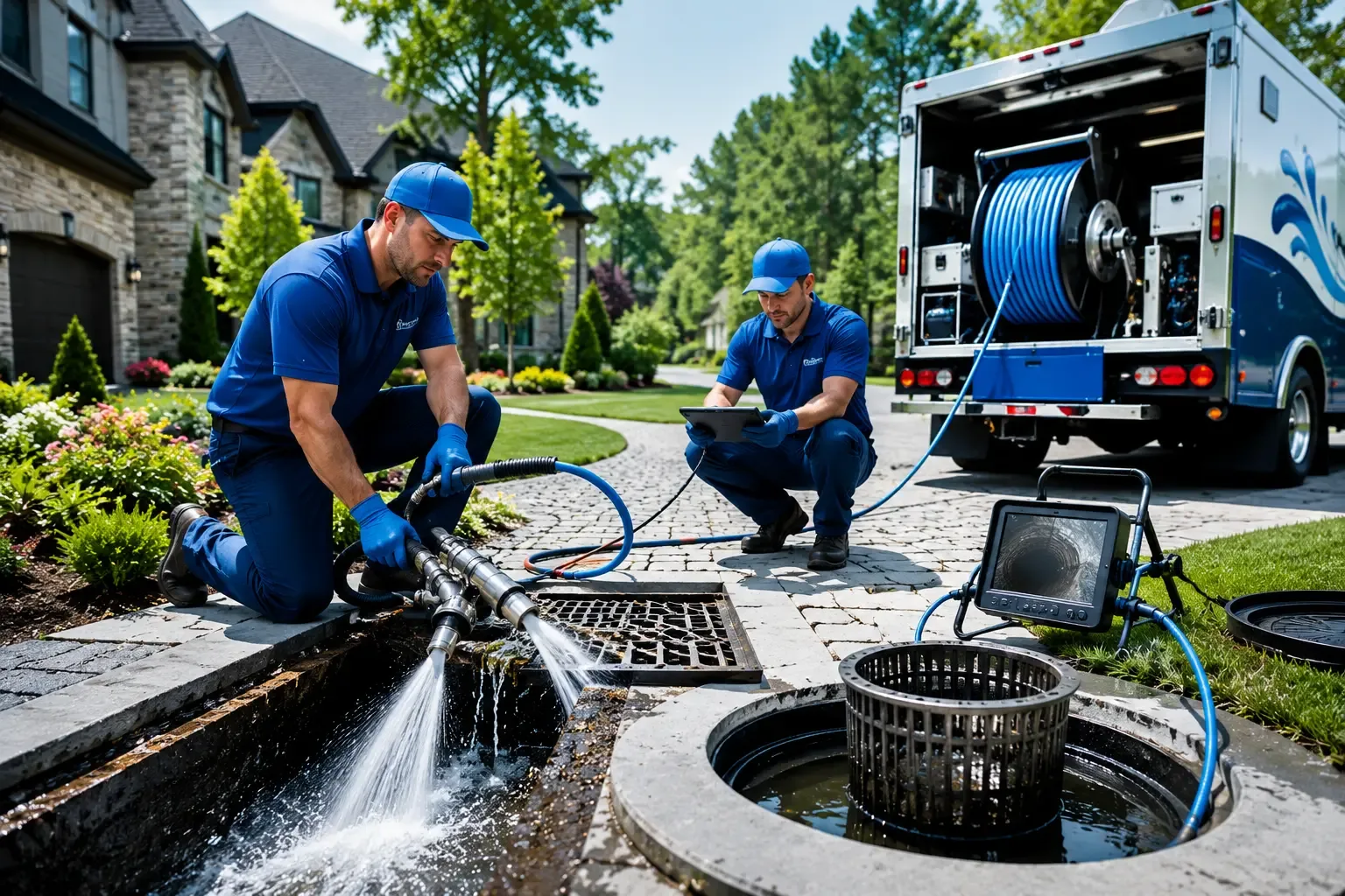 Local outdoor drain cleaning professionals in Center Harbor, NH